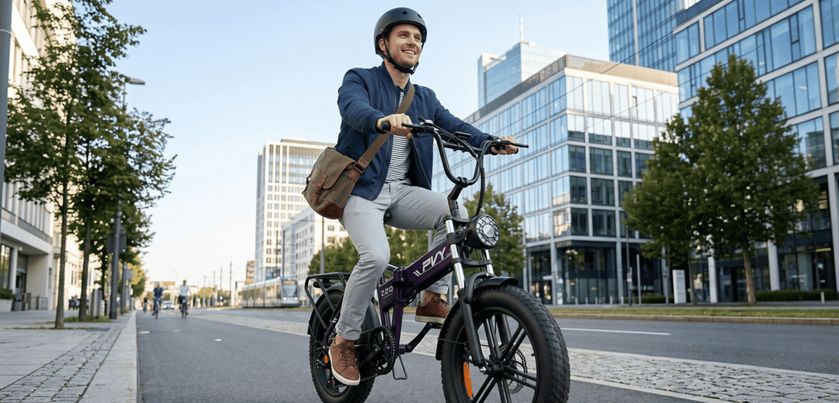 PVY Z20 PLUS EVO – The First Folding E-Bike with SensorSwap™ Technology - PVY E-BIKE